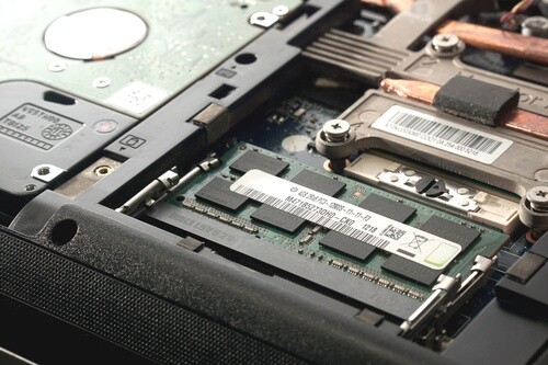 הרחבת זיכרון במחשב נייד