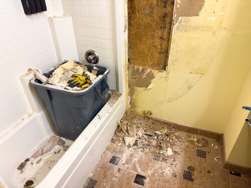 ניקיון אחרי שיפוץ