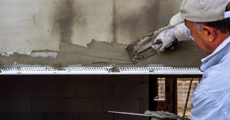 איטום קיר חיצוני