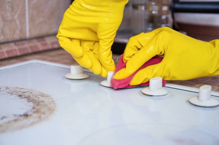 ניקוי כיריים