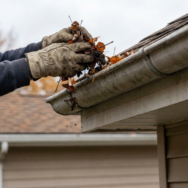ניקוי מרזבים לקראת החורף