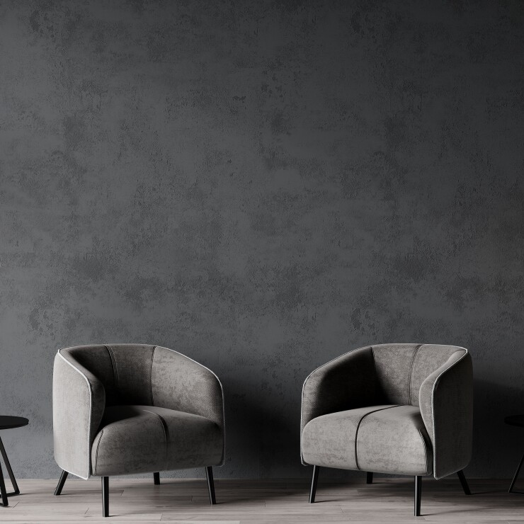 שטח אפור: המדריך המלא על צביעת הקירות בגוון בטון