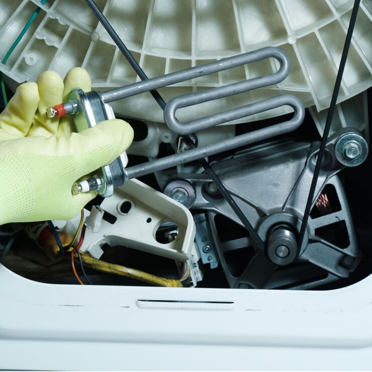 גוף החימום של מכונת הכביסה שלכם נהרס? כך תפעלו