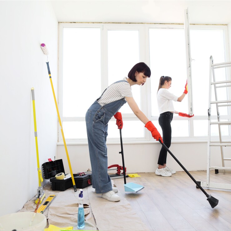 סיימתם לשפץ? 5 שלבים לניקוי הבית אחרי שיפוץ