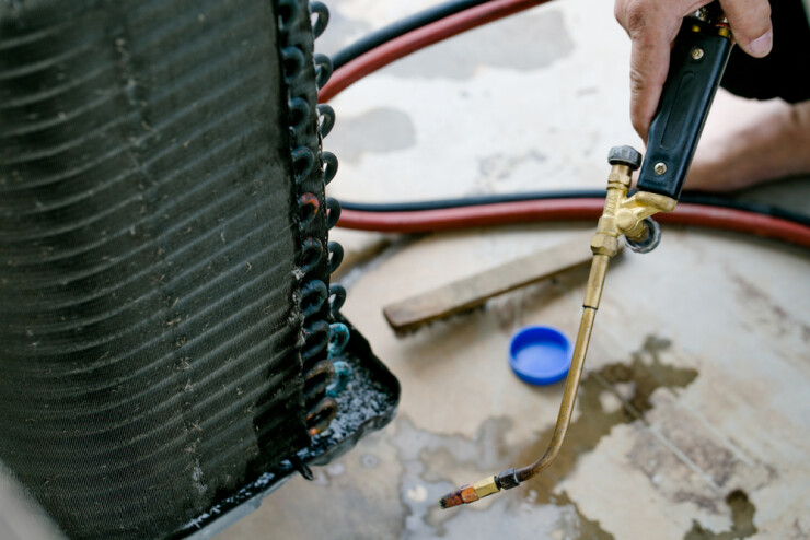 דליפת גז במקרר