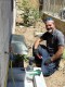 עבודת התקנת נקודת גז חדשה שבוצעה על ידי מיכאל סניצר